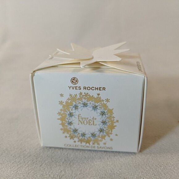 Yves Rocher Fleur de Noel Three Mini Soap Collection 3 25g Bars Gift Box England - Picture 1 of 7